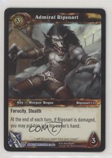 2011 World of Warcraft TCG: Dungeon Deck Treasure Pack Admiral Ripsnarl #23 1i3