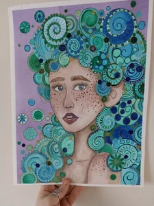 Painting by Hannah Penlington, Illustrations, watercolour, Magical, Fantasy, Art - Picture 1 of 5