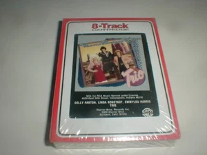 Dolly Parton TRIO Linda Ronstadt 8 Track Tape SEALED 1987 Female Country Folk - Picture 1 of 6
