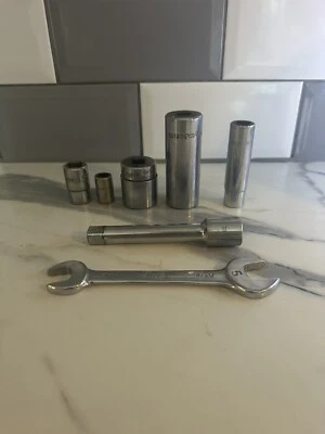 Vintage Tipco Sockets And Extension And Spanner - Image 1 of 4