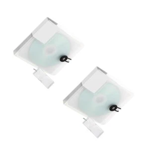 Set of 2 CD -Broschüre CD-Organizer Reisen DVD-Organizer CD-Aufbewahrungshalter - Afbeelding 1 van 12