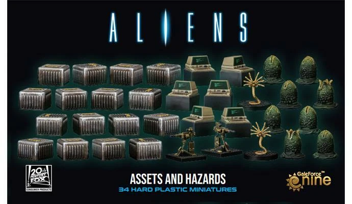 Gale Force 9 Aliens 04 Assets & Hazards miniatures - Image 1 of 1
