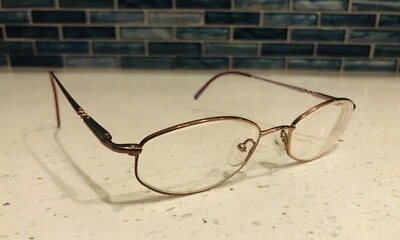 SAFILO дизайнер титана очки 50-18-135 оправы 560 2E0 красный/коричневый Италии - Изображение 1 из 4