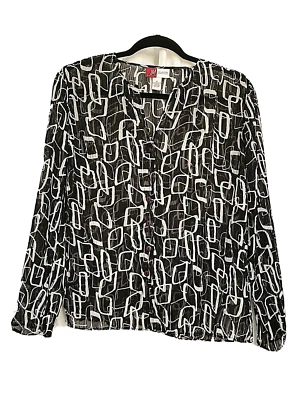 Blusa Jennifer Moore Transparente Abotonada Moderna Carrera Profesional Ropa para Trabajar 8 Foto 1 de 4