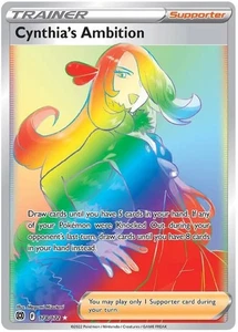 Cynthia's Ambition - 178/172 - Secret Rare Brilliant Stars Moderately Played - Picture 1 of 1