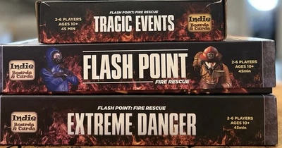 Flash Point Fire Rescue + Extreme Danger + Tragic Events + More Unpunched - Image 1 of 4