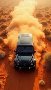 Black Mercedes-AMG G 63 SuperCar Poster A3 size 29.7x42cm Semi-Gloss poster only - Picture 1 of 1