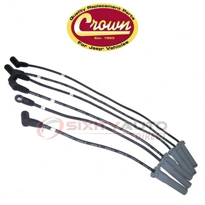 Crown Automotive Spark Plug Wire Set for 1996-2007 Dodge Caravan 3.3L V6 - gj - Image 1 of 4