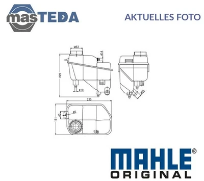 CRT 202 000S KÜHLMITTEL AUSGLEICHSBEHÄLTER MAHLE ORIGINAL NEU OE QUALITÄT - Image 1 of 4