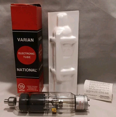 Tubo electrónico Varian National Electronics NL-678 en caja Foto 1 de 4