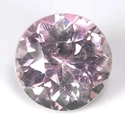 CONSPICUOUS 自然土耳其 IMPERIAL 粉色 DIASPORE 宝石 - 圆切 — 第 1/3 张图片