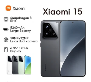 Xiaomi 15 5G GSM Smartphone 6.36"50MP Leica lens 256GB/512GB/1TB 5240mAh Android - Picture 1 of 19