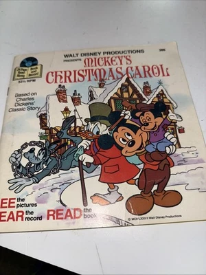 Libro de cuentos de Navidad de Mickey y número de registro 386 Foto 1 de 3
