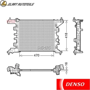 KÜHLER MOTORKÜHLUNG DRM20121 FÜR OPEL MERIVA/B/MPV B14/A14XER 1.4L 4cyl - Picture 1 of 8