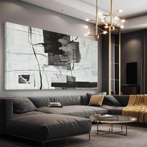 Large Abstract Wall Art For Living Room Prints Artwork Abstract Canvas Art Wa... - Picture 1 of 6