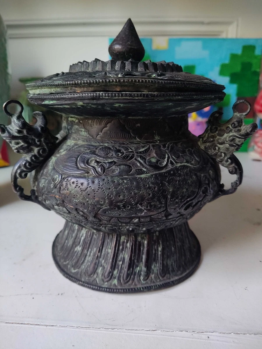 铜古董原创中国香炉| eBay