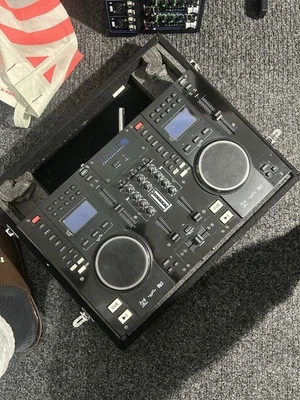 Edison Professional Scratch 2500 MKIV Dual CD Drive Mixer with Case Never Used - Image 1 of 4