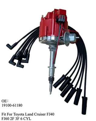 New Electronic Distributor 19100-61180 For Toyota Land Cruiser FJ40 FJ60 2F 3F - Image 1 of 4