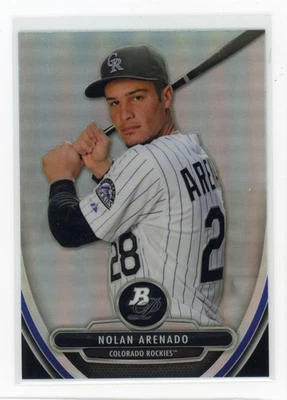 2013 Bowman Platinum #BPCP40 Нолан Аренадо Хром Перспективы Рефракторы - Изображение 1 из 2