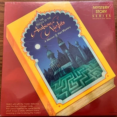 New The Puzzle of the Arabian Nights Marcus Q. Hall Mystery Story Series 500pc - Image 1 of 2