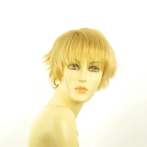 short wig for women golden blond clear ref: VALENTINE lg26 - Picture 1 of 8