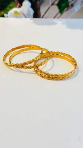 Gold Imitation Bangles Olivia - Picture 1 of 4