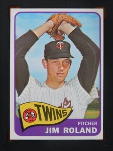 1965 Topps Baseball Card #171 Jim Roland (NM)