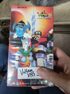 Voltron VHS Sony Video Cassette The Blue Robot's Revenge Very RARE OOP 1985 - Picture 1 of 5