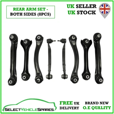 NEW MERCEDES CLK W209 / SLK R171 REAR SUSPENSION WISHBONE CONTROL ARM SET x8 - Image 1 of 2