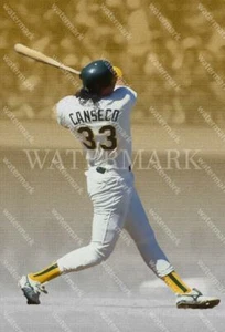 EB245 Jose Canseco Oakland Athletics As Swing Baseball 8x10 11x14 16x20 Photo - Picture 1 of 1