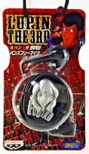 Lupin Fujiko Mine Microfono vivavoce 1998 Banpresto/Per vecchio cellulare - Foto 1 di 3