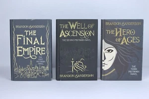 The Mistborn Trilogy by Brandon Sanderson (Gollancz 10th Anniversary HC - RARE) - Picture 1 of 11