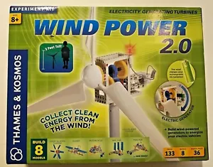 Wind Power 2.0 Thames & Kosmos Electricity Generating Turbine Experiment Kit NIB - Picture 1 of 4