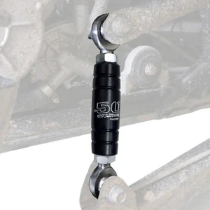 RZR XP1000 TURBO Billet Sway Bar End Links Chromoly Heim Joints USA Made BLACK - Picture 1 of 10