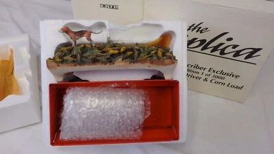 Vintage 1998 Ertl Wagon Driver Corn Load Dog The Replica Series 1:16 Limited Edi - Image 1 of 4