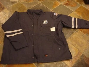 Walls Work Jacket 6X 66-68 Regular Navy Blue Insulated FR Rreflective Itex - Picture 1 of 9