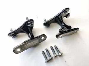 MERCEDES R230 SL-CLASS DRIVER/LEFT FRONT DOOR HINGES LATCHES UPPER LOWER SET - Picture 1 of 3