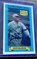 1972 Kellogg's All Time Greats - John McGraw 3-D Card # 3 - NY Giants