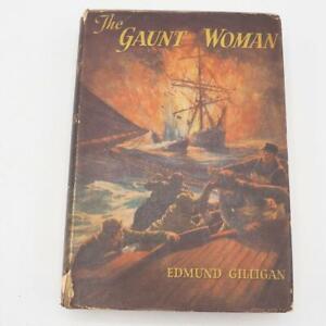 1943 The Gaunt Mujer Edmund Gilligan Tapa Dura Libro Vintage Acción Aventura