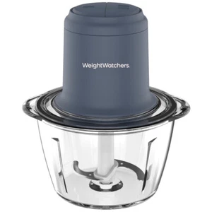 WeightWatcher Glass Food Chopper 2 Speed Settings Ideal For Chopping & Slicing - Picture 1 of 7