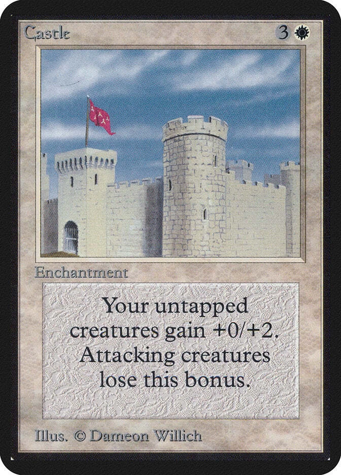 Castle [Limited Edition Alpha] Magic MTG - Image 1 of 1