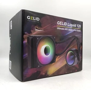 Gelid Solutions Liquid 120 Ultimate AIO Liquid CPU Refroidisseur AMD Intel Sockets - Photo 1/4