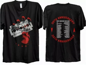 CAMISETA JUDAS PRIEST BRITISH STEEL GIRA 30 ANIVERSARIO - Imagen 1 de 1