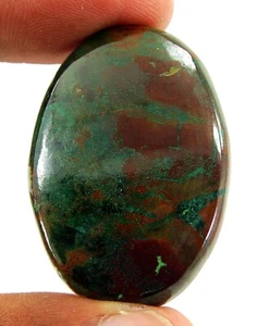 66.30 Ct Natural Chrysocolla Loose Gemstone Stone Cab Wire Wrap Stone - 23820 - Picture 1 of 2