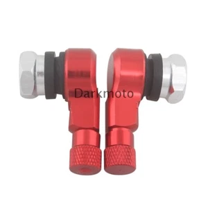 Wheel Tire Dust Stems Cover Tyre Valve Caps Accessories Wine Red Fit For Triumph - Picture 1 of 11