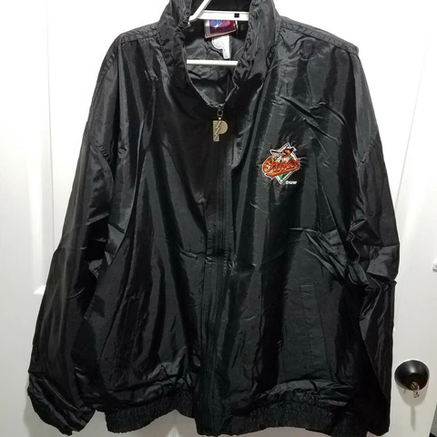 Baltimore Orioles Jacket Vintage Pro Player Mens Size Large 1997 MLB Cover