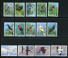 Samoa Scott #725-738 MNH oiseaux FAUNE CV$17+ 420722