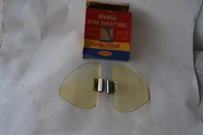 1940s-1950s Mopar NOS Wind Deflectors - Image 1 of 2