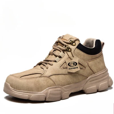 Sicherheitsschuhe Herren Arbeitsschuhe Stahlkappe Leicht Gehen Schutzschuhe G633 - Bild 1 von 4
