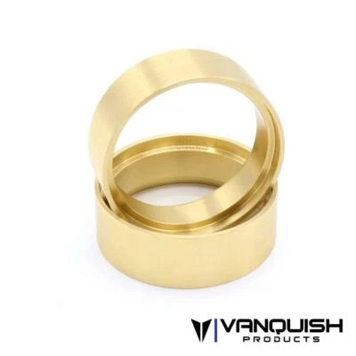 NEW Vanqusih VPS05253 1.9 Brass 0.8" Wheel Clamp Rings (Pair) - Image 1 of 2